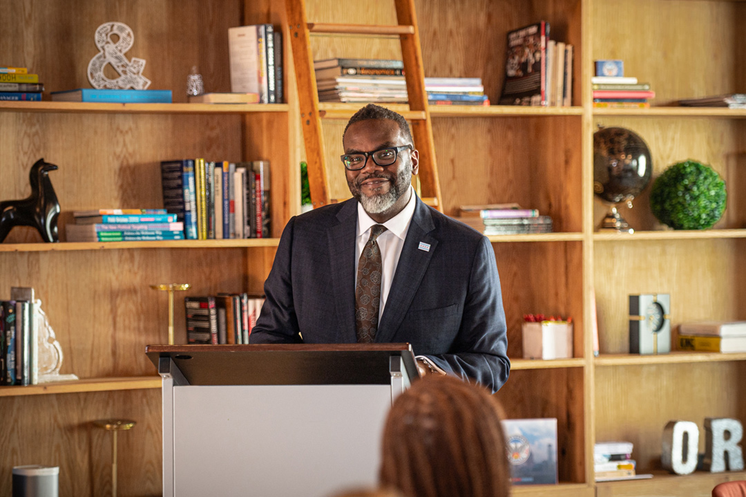 Chicago Mayor Brandon Johnson Speaks at AAMA Event Hosted by ORS