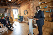 ORS regularly hosts political leaders like Chicago Mayor Brandon Johnson in 2024