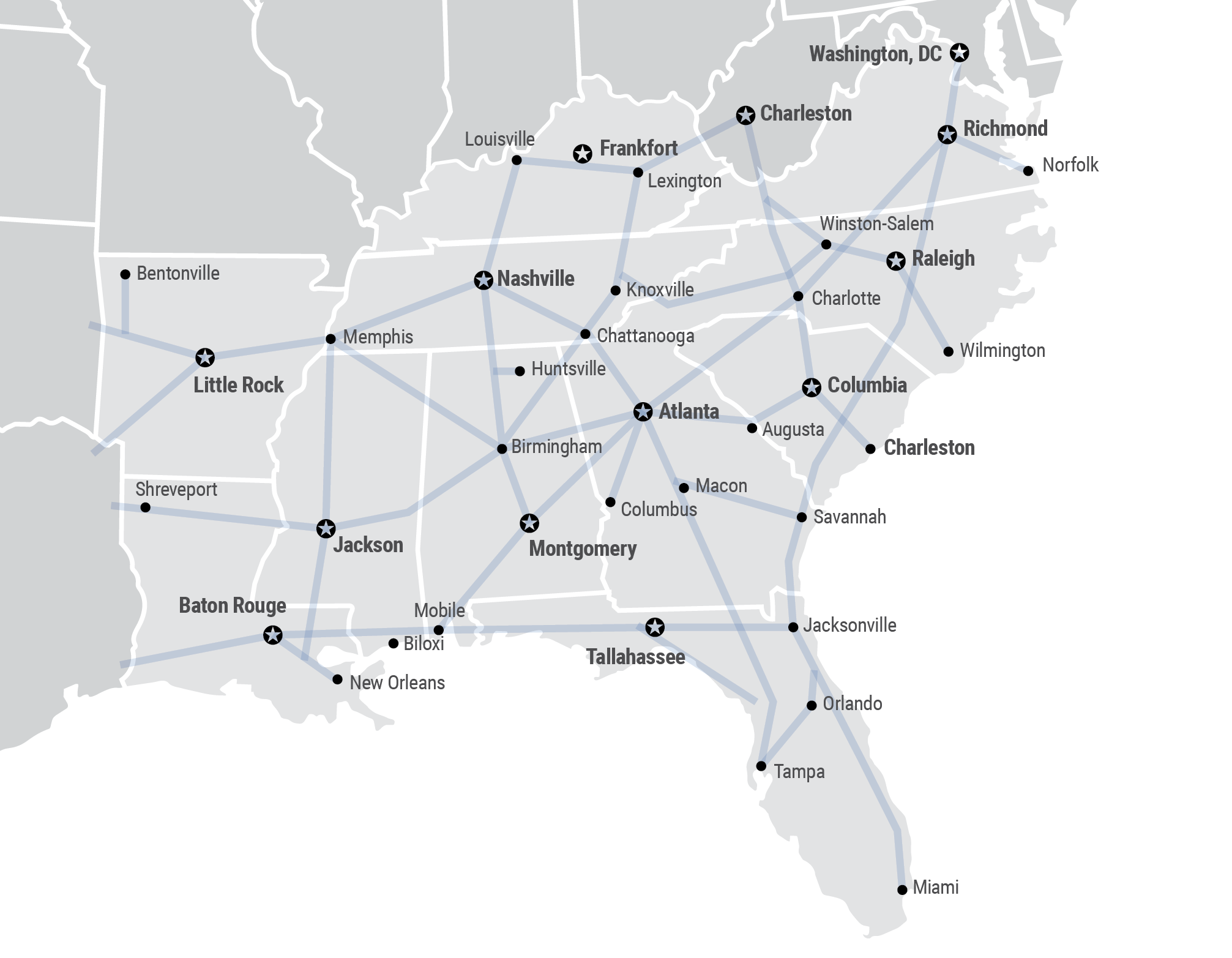 ORS Serves the Southeast