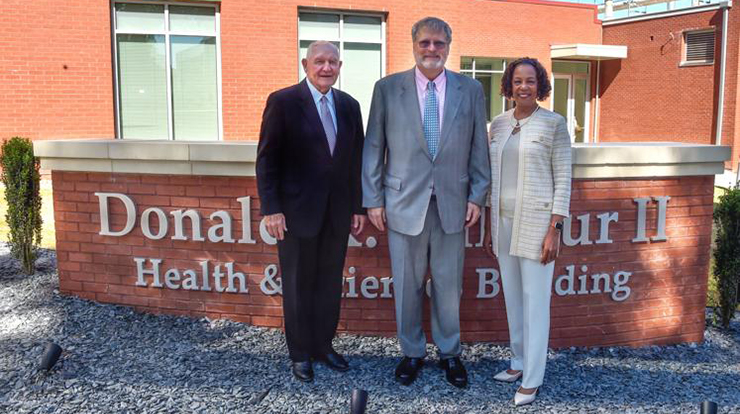 Chancellor Perdue, Don Balfour, President Joseph | Georgia Gwinnett College